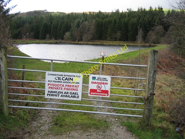 Photo 6"x4" Cilcain No 2 Reservoir Pentre\/SJ1764 c2007