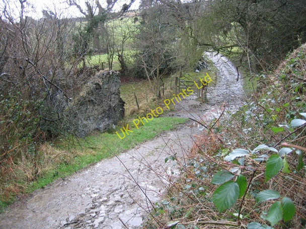 Photo 6"x4" Track from Nant Gain to Ffrith Mountain Pentre\/SJ1764 c2007