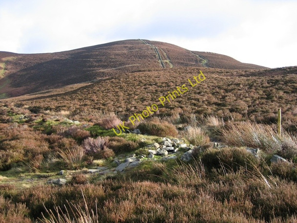 Photo 6"x4" Track Junction below Pwll y Rhos Pentre\/SJ1764 c2007