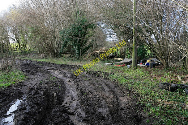 Photo 6"x4" Rubbish tipped at Stancombe Broad Lane West End\/SU6335 c2007