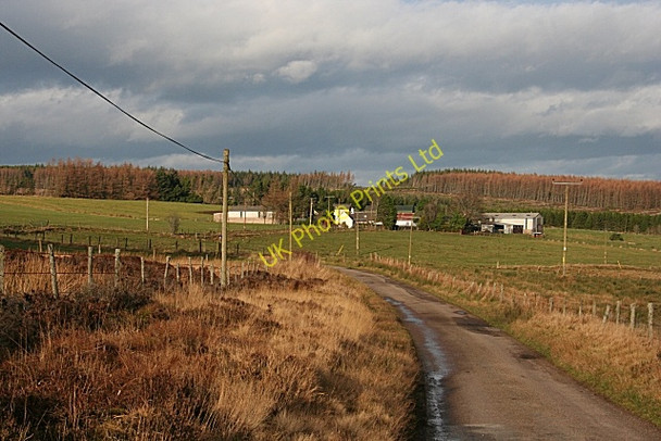 Photo 6"x4" The Road to Newtonbrae Auchinderran\/NJ4055 c2007