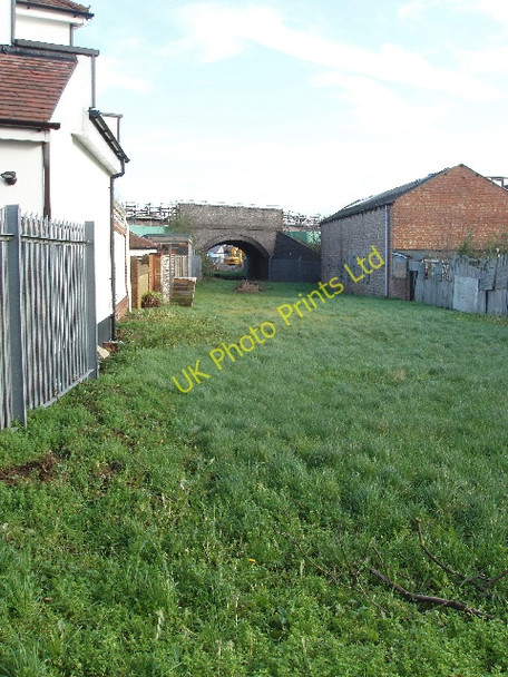 Photo 6"x4" Water main corridor  and railway bridge Ealing c2007