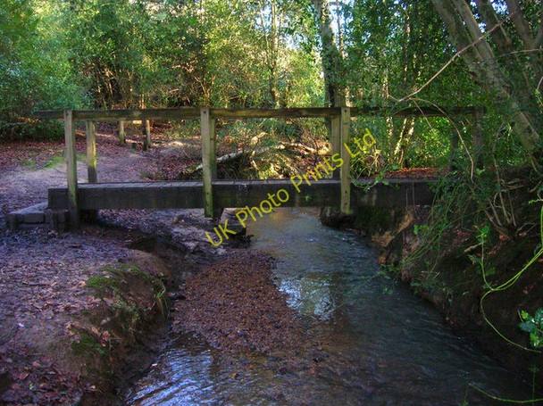 Photo 6"x4" Footbridge, Jeffrey's Wood Crowborough\/TQ5130 c2007