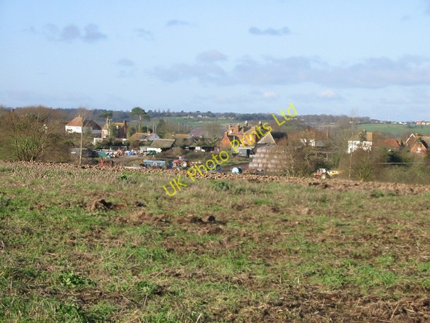Photo 6"x4" View over Stodmarsh village from Hollybush Lane. Stodmarsh c2007