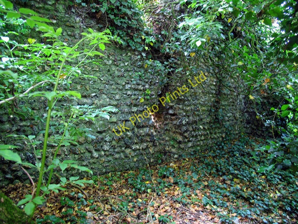 Photo 6"x4" All Saints, Little Ryburgh, Norfolk - Ruin Great Ryburgh c2006