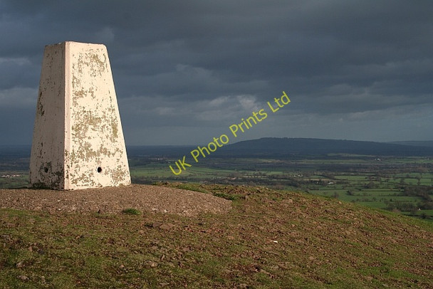Photo 6"x4" Trig Point on Chase End Hill Chase End Street c2007