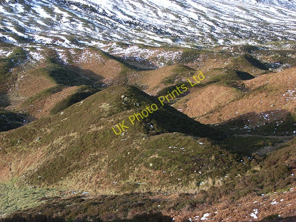 Photo 6"x4" Moraines, Glen Turret T\u00f2n Eich c2007