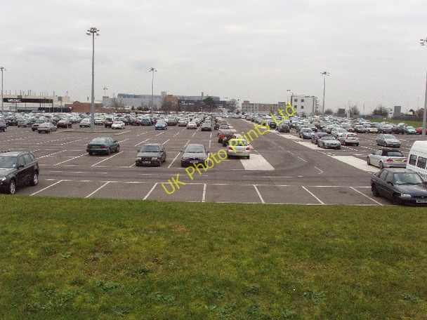 Photo 6"x4" Car park of motor works, Cowley Cowley\/SP5504 c2007