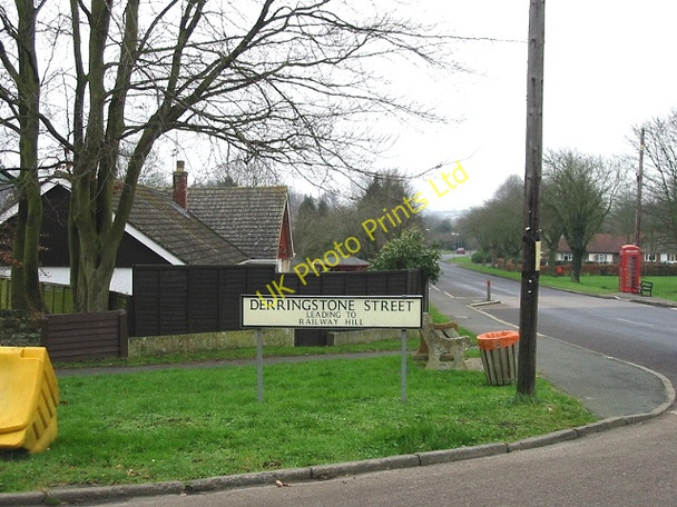Photo 6"x4" Derringstone Street junction and Valley Road Derringstone c2007