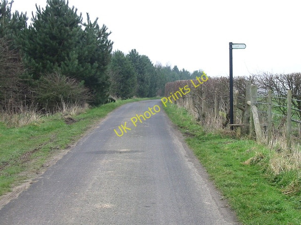 Photo 6"x4" View looking NE towards Reeds Farm Marley\/TR1850 c2007