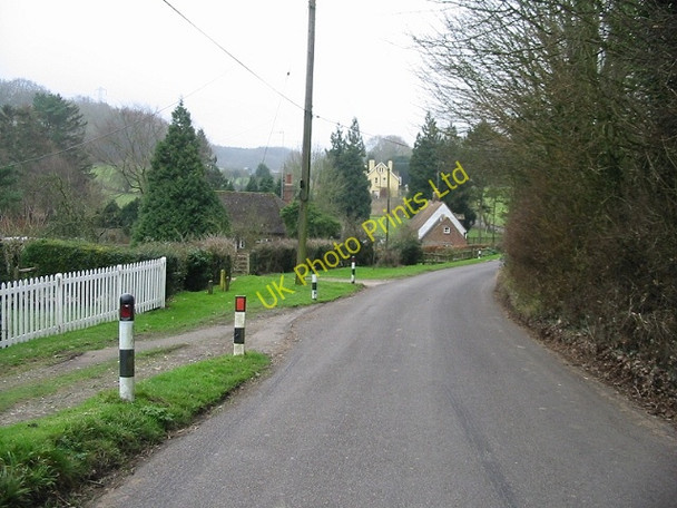 Photo 6"x4" Looking S towards Wheelbarrow Town Stelling Minnis c2007