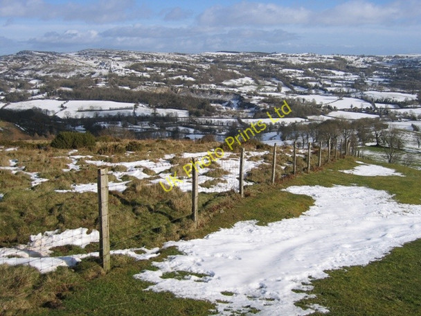 Photo 6"x4" Field and Moorland Bryn-yr-ogof c2007