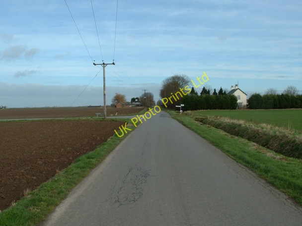 Photo 6"x4" Road junction, Grange Road, Wingland Walpole Cross Keys c2007