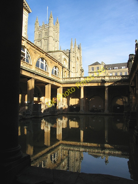Photo 6"x4" Bath Abbey and Roman Baths: Bath Bath\/ST7464 c2007
