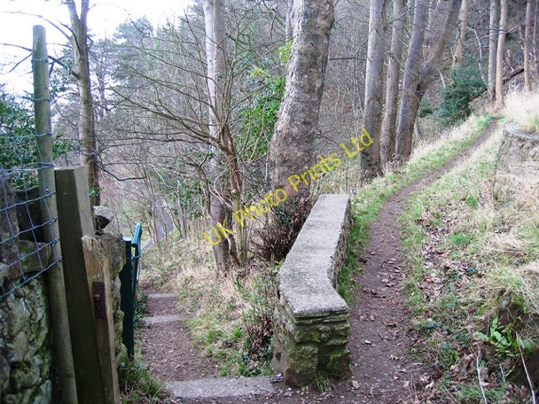 Photo 6"x4" Descending the Summit Trail Llandudno c2007