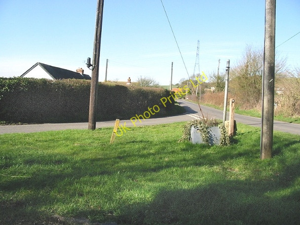 Photo 6"x4" Junction of Scot's Lane and Fiddling Lane Stowting Court c2007