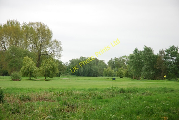 Photo 6"x4" Green on the Riverside Course Canford Magna c2007