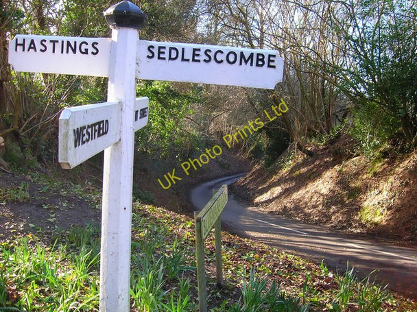 Photo 6"x4" Bluemans Lane Baldslow c2007
