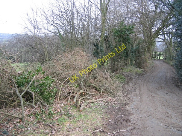 Photo 6"x4" Track from Pen-y-mynydd Pen-y-felin\/SJ1569 c2007