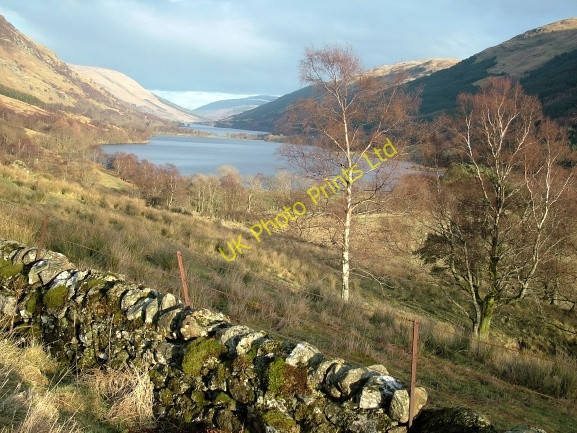 Photo 6"x4" Loch Doine, Loch Voil beyond River Larig\/NN4518 c2007
