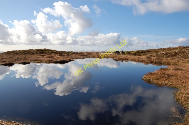 Photo 6"x4" Lochan on Beinn a' Sga summit Peinaha c2007