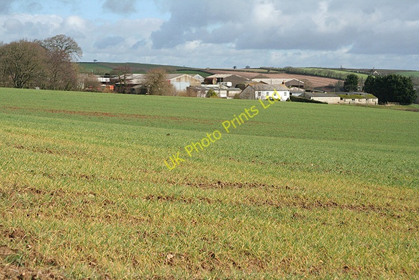 Photo 6"x4" Colebrooke: towards Pennyland Yeoford c2007