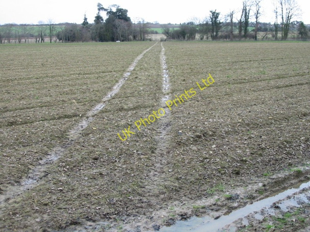 Photo 6"x4" Continuation of footpath towards Sholden Great Mongeham c2007