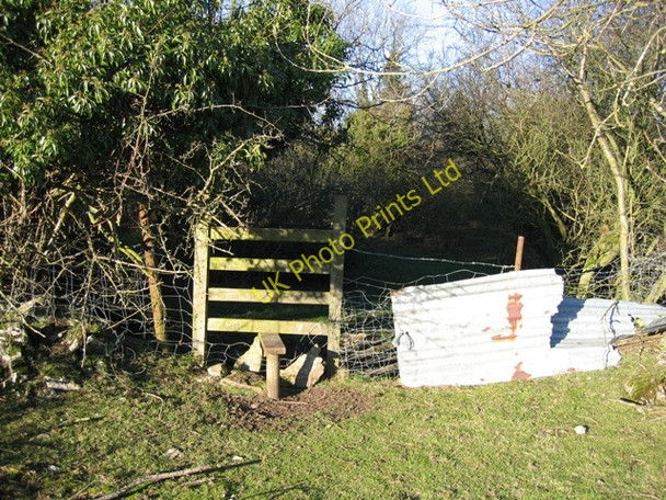 Photo 6"x4" Stile and Footpath towards Creigiog-Ucha Bryn-yr-ogof c2007