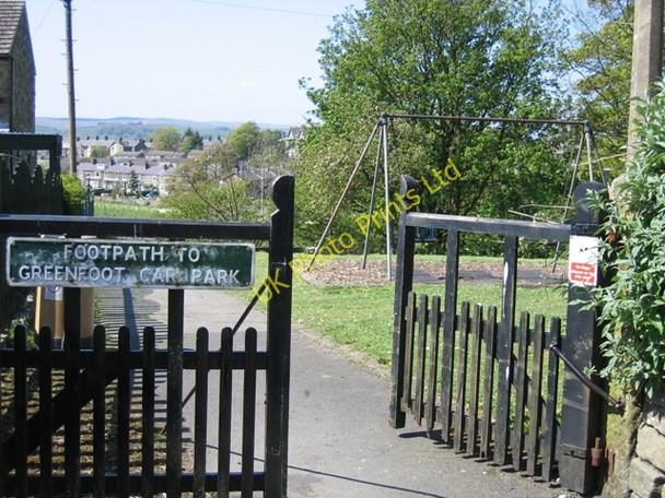 Photo 6"x4" Footpath to Greenfoot Car Park Settle c2007