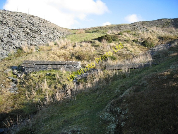 Photo 6"x4" Dam in Disused Quarry Bryneglwys\/SJ1447 c2007