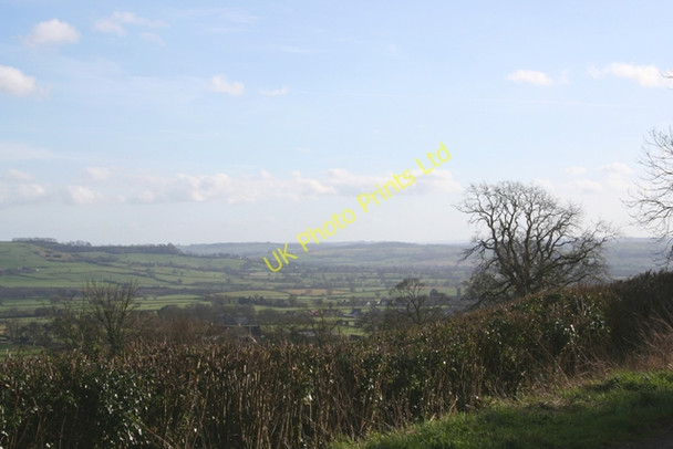 Photo 6"x4" View from Maes Down Hill Prestleigh c2007