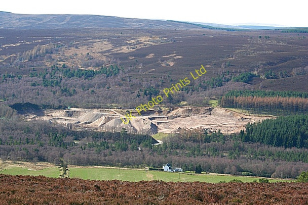 Photo 6"x4" Rothes Glen Gravel Pit Rothes c2007