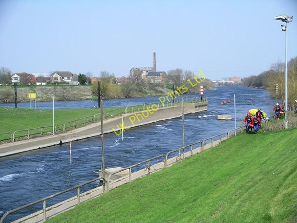 Photo 6"x4" End of the white water course, National Watersports Centre Carlton\/SK6041 c2007