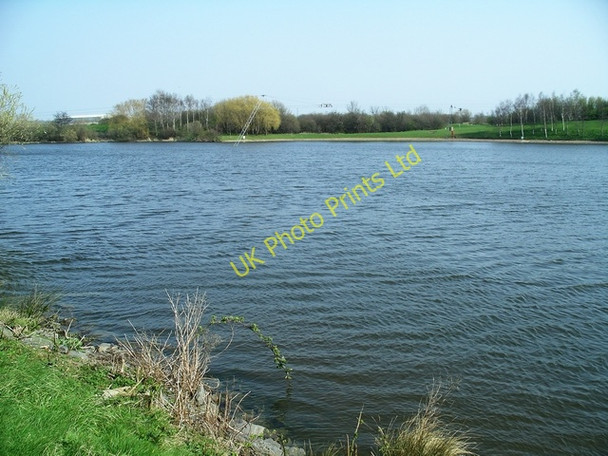 Photo 6"x4" Water ski lagoon Carlton\/SK6041 c2007