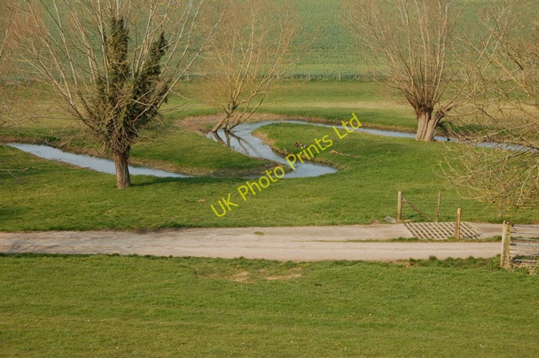 Photo 6"x4" The meandering River Glyme near Radford Bridge Radford\/SP4023 c2007