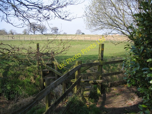 Photo 6"x4" Stile over Brook near Duddon Duddon c2007