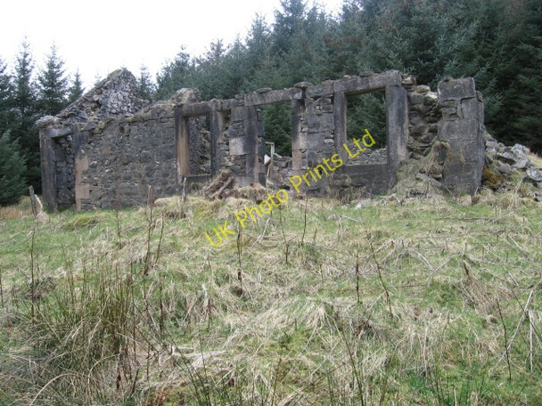 Photo 6"x4" Euchanhead Ruin Euchanhead c2007