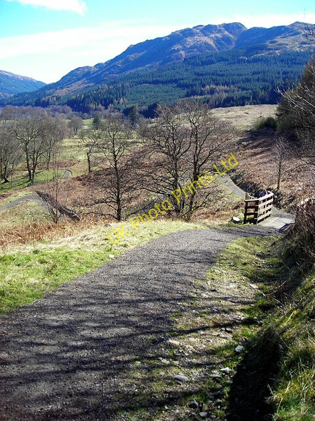 Photo 6"x4" Steep Section on Callander to Strathyre Cycleway Strathyre\/NN5617 c2007