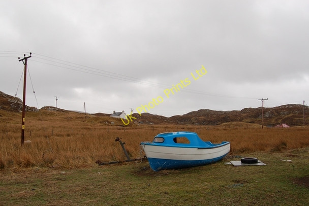 Photo 6"x4" Boat near Port na Geiltan Carnach\/NG2297 c2007