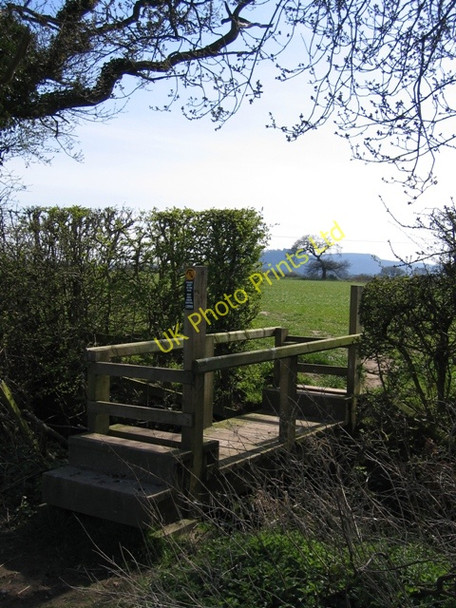 Photo 6"x4" The Sandstone Trail and Beeston Castle Birch Heath c2007