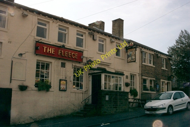 Photo 6"x4" The Fleece inn - Clayton Lane Queensbury\/SE0930 c2007