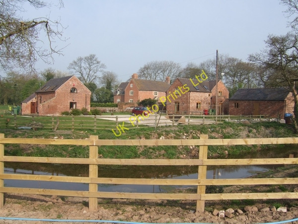Photo 6"x4" Booden Farm and  Moat Allimore Green c2007