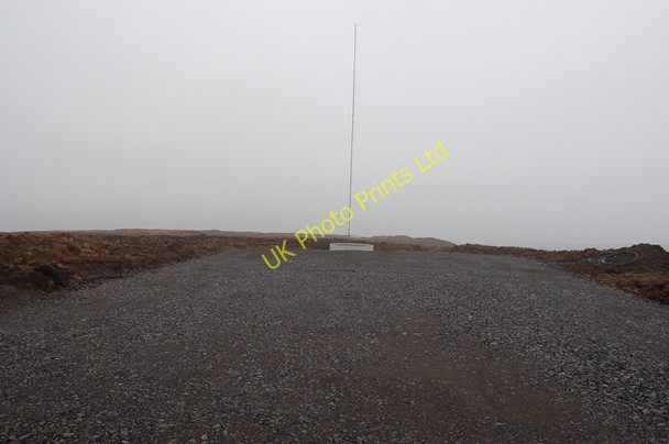 Photo 6"x4" Turbine site at Ben Aketil power station Blackhill\/NG3450 c2007