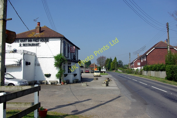 Photo 6"x4" The White Hart Inn, Netherfield Netherfield\/TQ7118 c2007