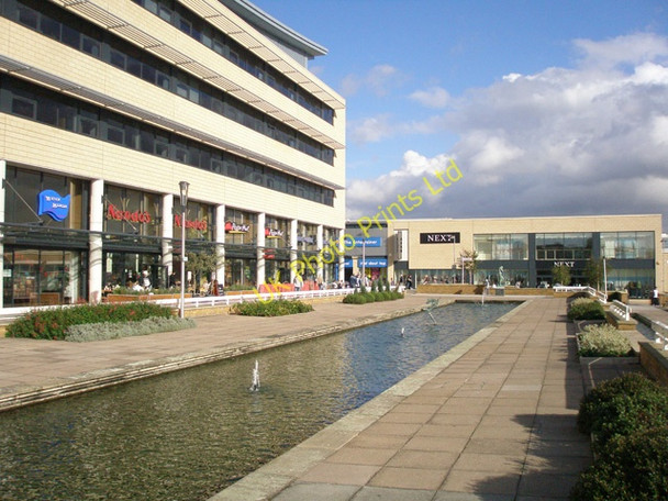 Photo 6"x4" The new Water Gardens, Harlow Harlow c2006