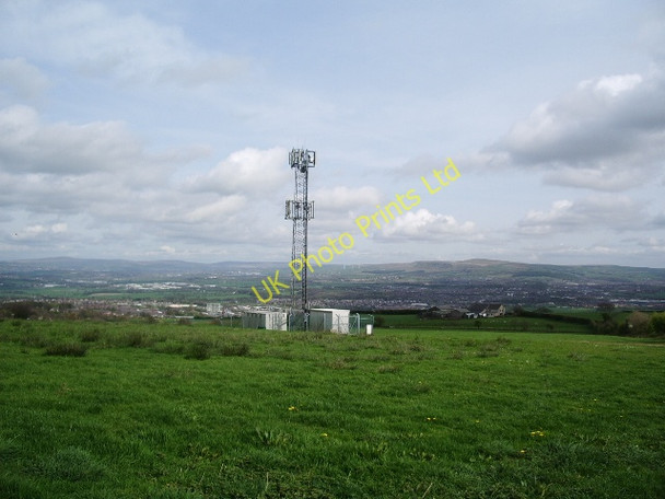 Photo 6"x4" Communication Mast Great Harwood c2007