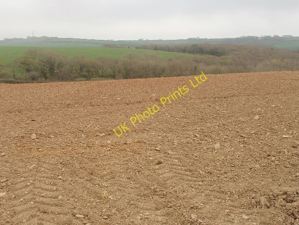 Photo 6"x4" Ploughed field Stratton\/SS2206 c2007