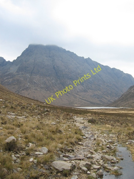 Photo 6"x4" The Camasunary path Meall Dearg\/NG4923 c2007