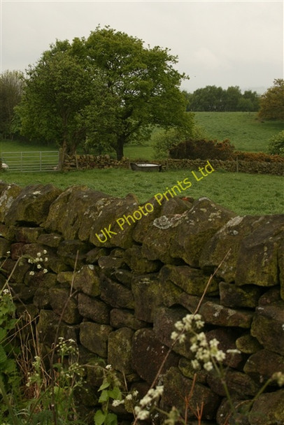Photo 6"x4" Stone wall and water trough Low Laithe\/SE1963 c2007