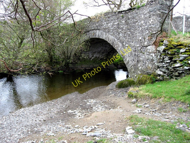 Photo 6"x4" Pont tros Afon Ceirw Llangwm\/SH9644 c2007